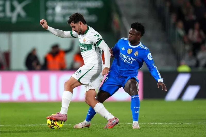 Phong độ thi đấu gần đây Elche vs Real Madrid